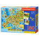 Puzzle s kvízem Mapa Evropy CA0036