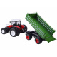 Traktor na dálkové ovládání + zelený přívěs RC0602