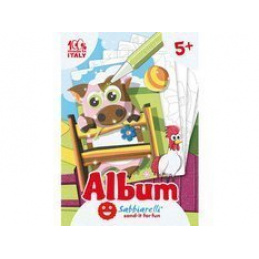 SABBIARELLI Pískové omalovánky Zvířata v přírodě 5+