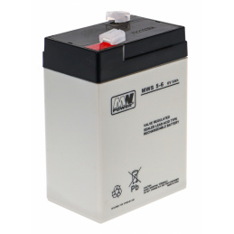 6V/5Ah gelová baterie pro dětská elektrická vozidla Náhradní díl