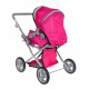 Růžový kočárek 2 v 1