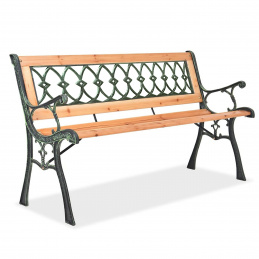 Aga Zahradní lavice MR2012 125x52x73 cm