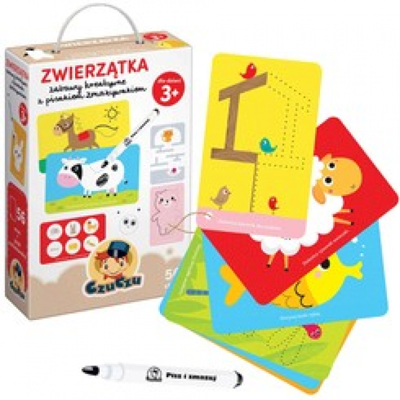 CzuCzu Kreativní sada se stíratelným fixem ZA4055