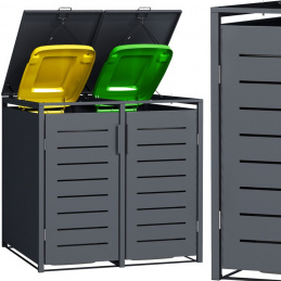 Kryt pro 2 odpadkové koše