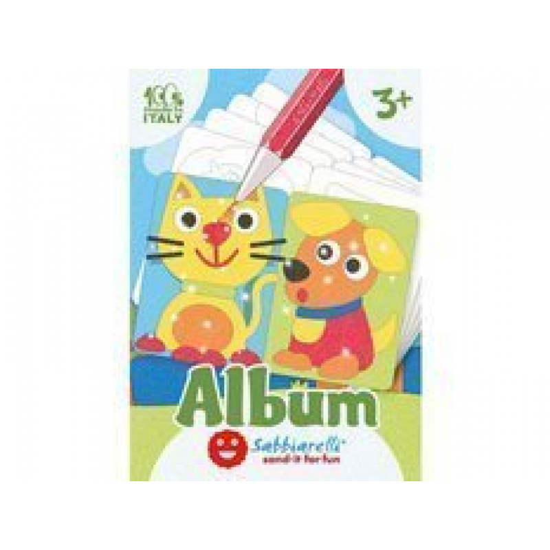 SABBIARELLI Pískové omalovánky První obrázky 3+