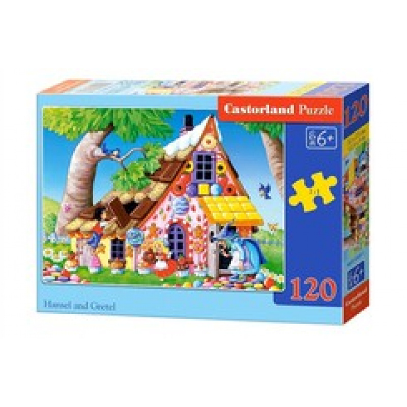 CASTORLAND Puzzle 120 dílků - Jeníček a Mařenka