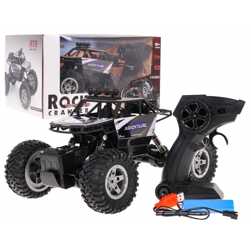 Crawler 1:14 Rock SHAKE R/C Modrý