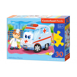 CASTORLAND puzzle 30 dílků - Lékař záchranné služby