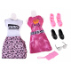Anlily módní Panenka + šaty boty kabelka ZA4303