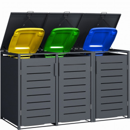 Kryt pro 3 odpadkové koše