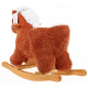 Dětský houpací kůň Karino + interaktivní efekty + sedátko s opěradlem