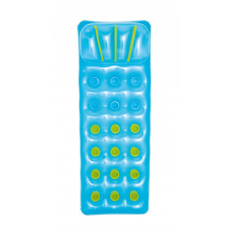 Neonová plážová matrace BESTWAY Blue 188x71cm + opravná sada