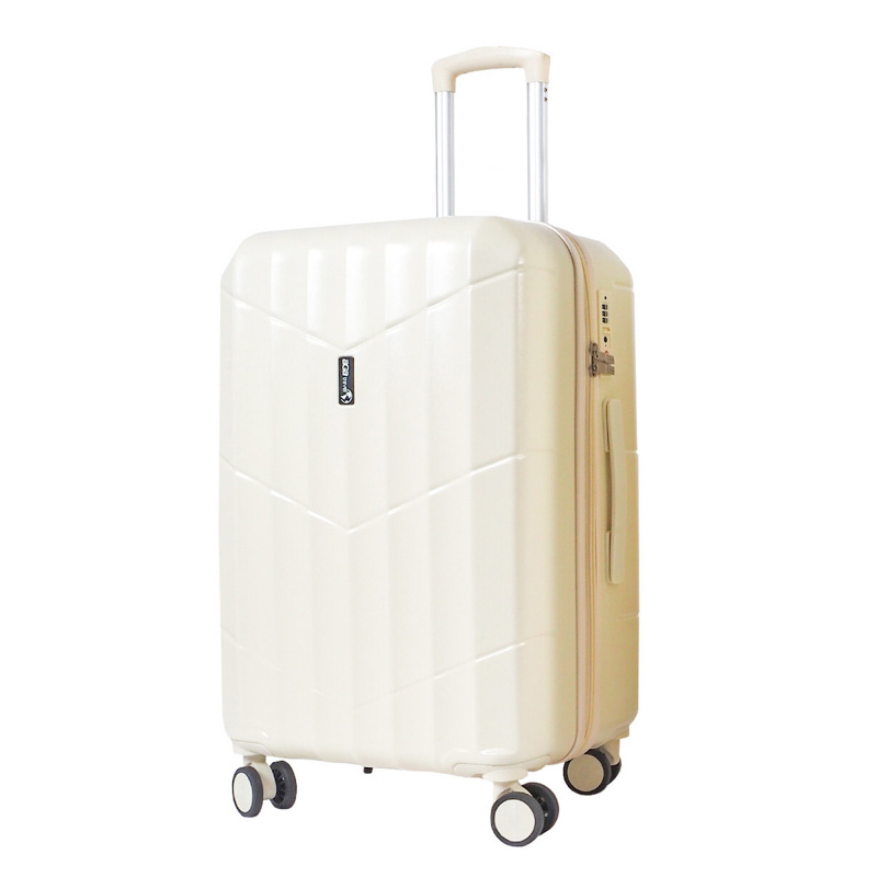 Aga Travel Cestovní kufr 77x48x30 cm Béžový 2CZ042 - II. JAKOST