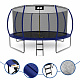 Aga SPORT EXCLUSIVE Trampolína 430 cm Tmavě modrá + ochranná síť + žebřík