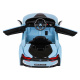BMW I8 Lift Battery Car Blue + dálkové ovládání + pomalý start + 3bodové pásy + MP3 USB + LED dioda