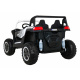Buggy ATV Racing pro 2 děti Bílá + pohon 4x4 + dálkové ovládání + pomalý start + MP3 LED