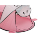 Aga Skládací hrací stan 180cm Jednorožec