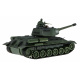 Dálkově ovládané 2 tanky T-34 vs. Tiger pro děti 3+ Střílecí modely 1:28 + Velká tanková bitva + Světelné zvuky