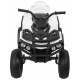Dětská baterie ATV Air Quad White + nafukovací kola + rádio MP3 + startování zdarma