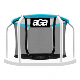 Aga Ochranná síť 150 cm na dětskou trampolínu Světle modrá