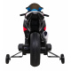 Dětská bateriová motorka BMW HP4 Červená + pomocná kola + pomalý start + EVA + MP3 LED