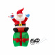 Aga Nafukovací LED Santa Claus 185 cm