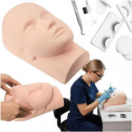 Aga Tréninková hlava pro prodlužování řas