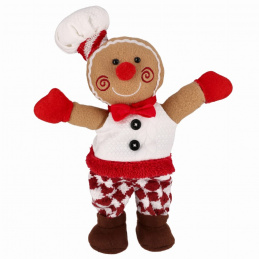 Hrající vánoční skřítek chlapec