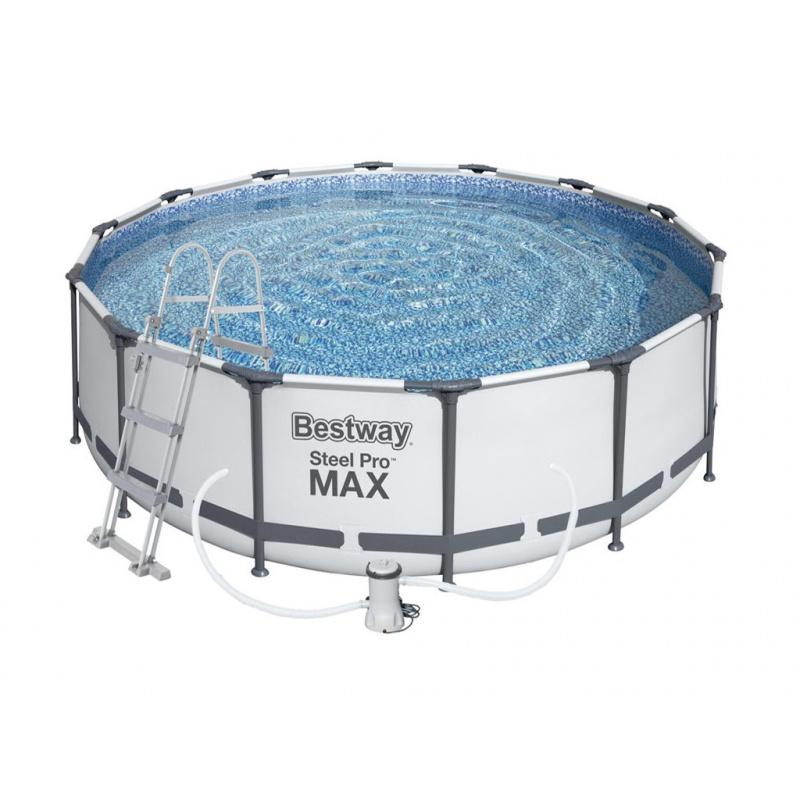 Bestway Steel Pro Max 3,66 x 1 m + Kartušová filtrace + schůdky 2DAZ123