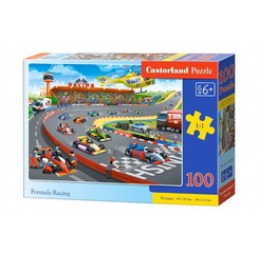 CASTORLAND puzzle 100 dílků - Závodní formule
