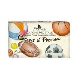 Přírodní rostlinné mýdlo v kostce pro děti Bílé Pižmo 100 g FLORINDA univerzální