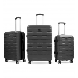 Aga Travel Sada cestovních kufrů MR4658 Tmavě šedá