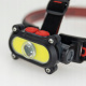 LED čelovka COB - dobíjecí