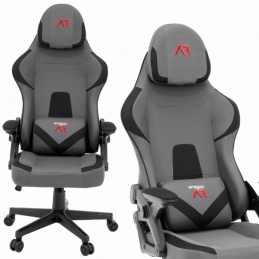 Herní - kancelářské křeslo ARAGON šedé