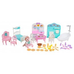 Vila pro panenky + Příslušenství