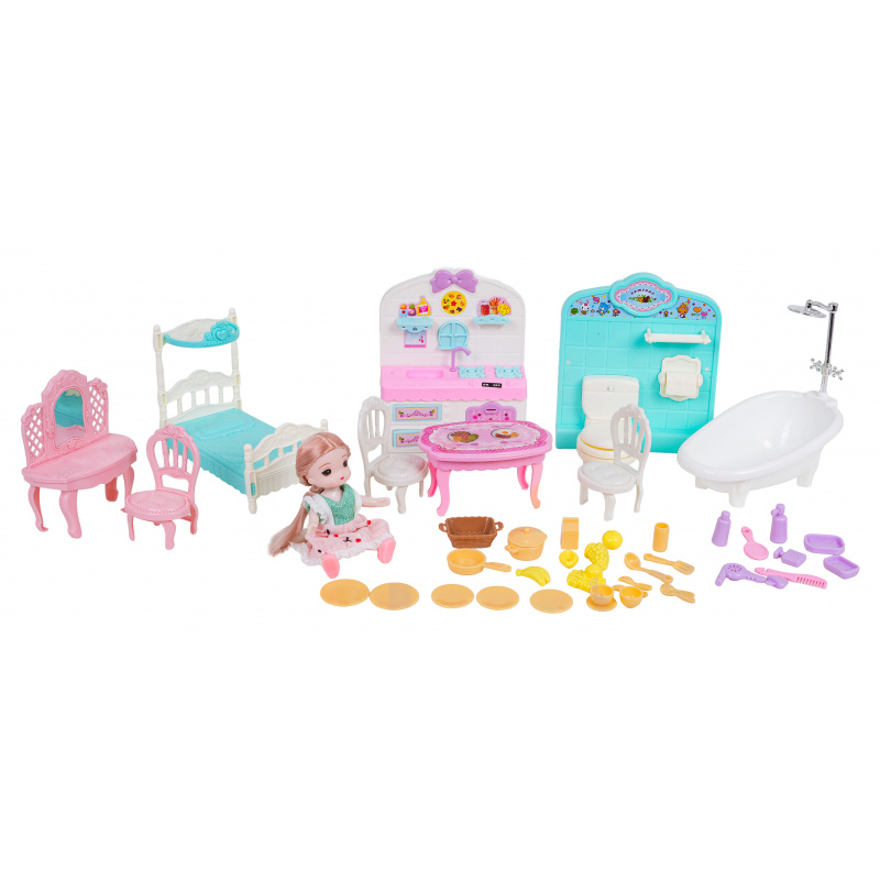 Vila pro panenky + Příslušenství