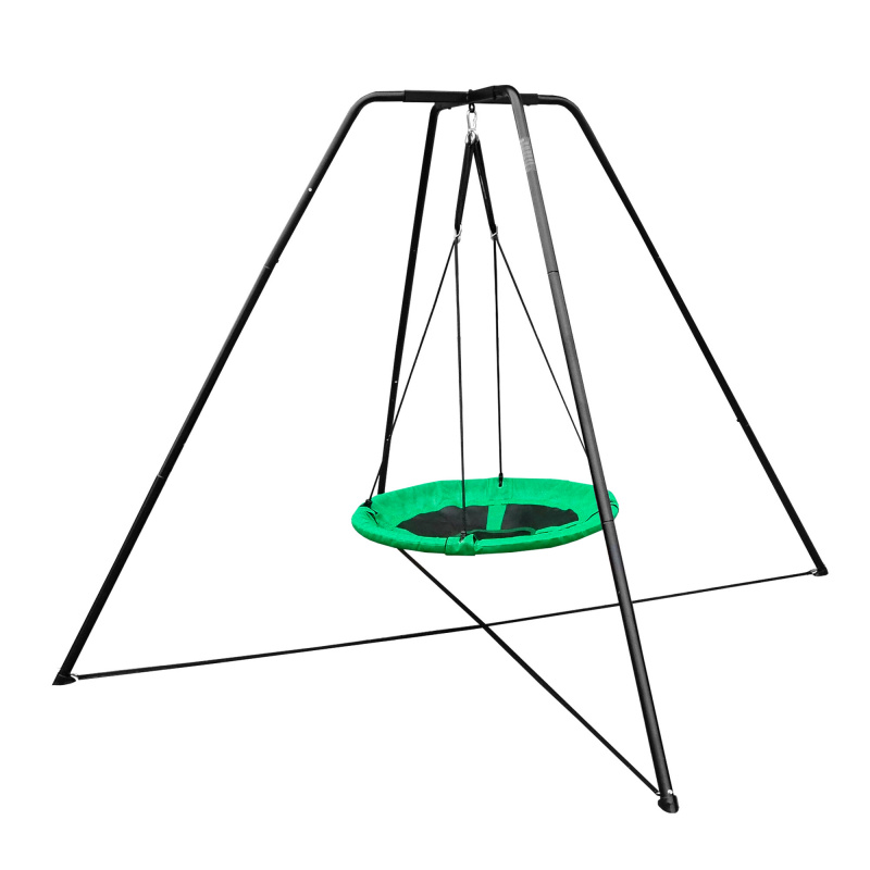 Aga Závěsný houpací kruh 100 cm s rámem