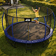 Aga SPORT EXCLUSIVE Trampolína 430 cm Tmavě modrá + ochranná síť + žebřík