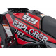 Čtyřkolka Spalovací 110CC EXPLORER Červená