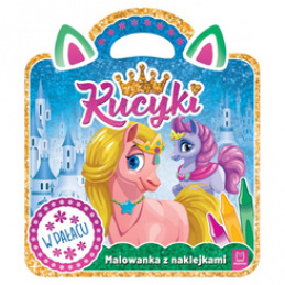 Axiom Kucyki. Omalovánka s nálepkami. V paláci KS1078 univerzální