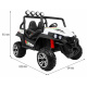 Dětská terénní buggy Grand Lift Bílá + pohon 4x4 + dálkové ovládání + nosič zavazadel + rádio MP3 + LED dioda