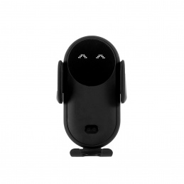 Aga Držák na mobil s bezdrátovým Qi nabíjením Černý Aga Držák na mobil s bezdrátovým Qi nabíjením Černý