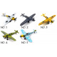 Plastové skládací letadlo BF-109 1:48 ZA2589