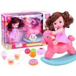 Panenka s houpacím koníkem ZA2927