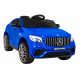 Mercedes Benz GLC63S pro děti Modrá + dálkové ovládání + pohon 4x4 + MP3 LED + EVA + pomalý start