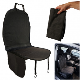 Aga Ochranný potah pro psy do auta na přední sedadlo Černý