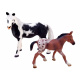 Figurky sada koní farma ZA2991C