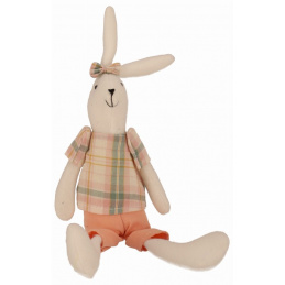 Látkový zajíček chlapec 32 cm