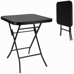 Skládací čtvercový zahradní stolek - 60 cm