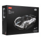 Pagani Huayra RASTAR 1:8 model Skládací auto 2896 kostek Technic + otevírací dveře